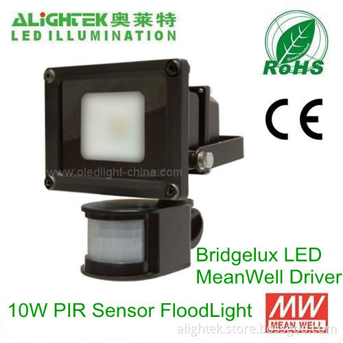 10w Pir Sensor Led Floodlight